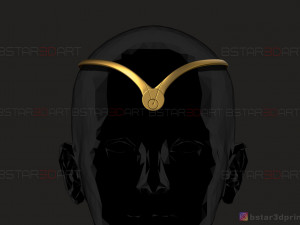 thena eternals crown - angelina joli headband - eternals marvel movie 2021 3D Принт Модель