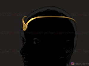 thena eternals crown - angelina joli headband - eternals marvel movie 2021 3D Принт Модель