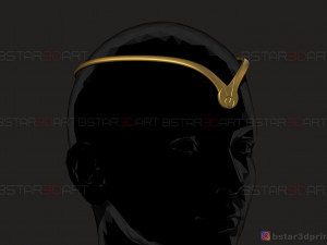thena eternals crown - angelina joli headband - eternals marvel movie 2021 3D Принт Модель