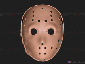 jason voorhees mask - horror halloween mask - friday 13th movie 3D Print Model