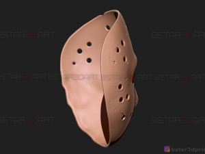 jason voorhees mask - horror halloween mask - friday 13th movie Modelo de impresión 3D