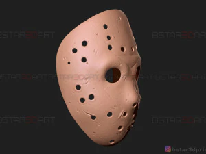 jason voorhees mask - horror halloween mask - friday 13th movie 3D Print Model