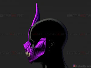 corpse husband mask - rabbit face mask - halloween cosplay 3d print model 3D Print Model