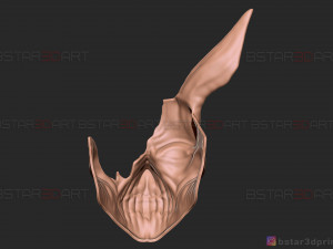 corpse husband mask - rabbit face mask - halloween cosplay 3d print model 3D-Druckmodell