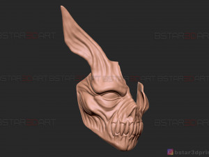 corpse husband mask - rabbit face mask - halloween cosplay 3d print model 3D-Druckmodell
