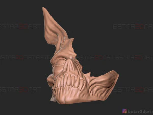 corpse husband mask - rabbit face mask - halloween cosplay 3d print model 3D Print Model