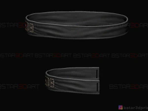 ghost of tsushima - headband for the ghost mask 3D Print Model