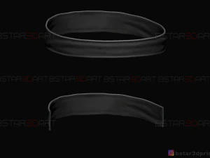 ghost of tsushima - headband for the ghost mask 3D Print Model