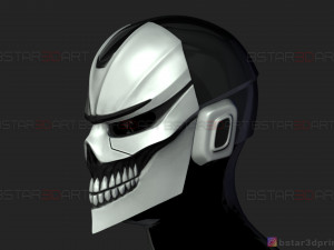ghost rider helmet - marvel midnight suns Modèles 3D en vedette