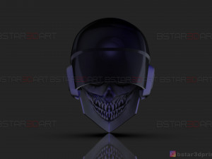 ghost rider helmet - marvel midnight suns Modèles 3D en vedette