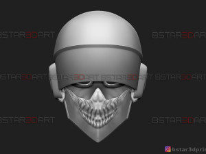 ghost rider helmet - marvel midnight suns Modèles 3D en vedette