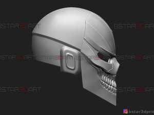 ghost rider helmet - marvel midnight suns Modèles 3D en vedette