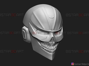 ghost rider helmet - marvel midnight suns Modèles 3D en vedette