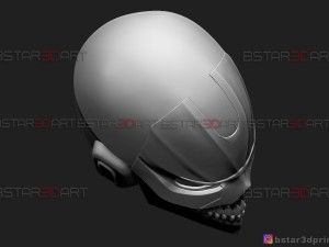 ghost rider helmet - marvel midnight suns Modèles 3D en vedette
