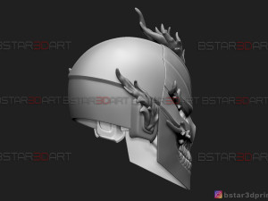 ghost rider helmet - marvel midnight suns Modèles 3D en vedette