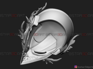 ghost rider helmet - marvel midnight suns Modèles 3D en vedette