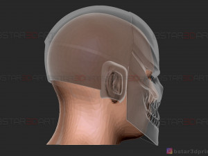 ghost rider helmet - marvel midnight suns Modèles 3D en vedette
