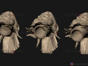 thor head - chris hemsworth - avenger - endgame 3d print model 3D Print Model