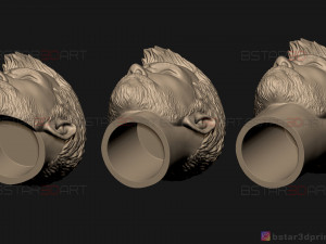 thor head - chris hemsworth - avenger - infinity war 3d print model 3D-printmodel