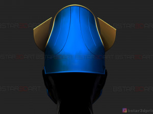 ajak crown - salma hayek helmet - eternals marvel movie 2021 3d print model 3D 프린트 모델