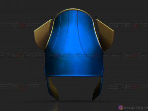 ajak crown - salma hayek helmet - eternals marvel movie 2021 3d print model 3D 프린트 모델
