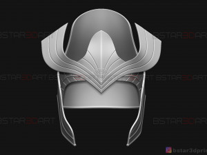 ajak crown - salma hayek helmet - eternals marvel movie 2021 3d print model 3D 프린트 모델