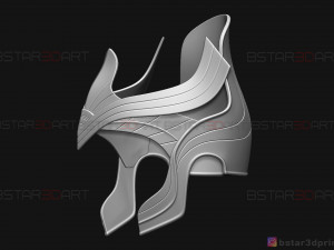 ajak crown - salma hayek helmet - eternals marvel movie 2021 3d print model 3D 프린트 모델