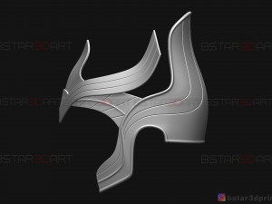 ajak crown - salma hayek helmet - eternals marvel movie 2021 3d print model 3D 프린트 모델