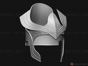 ajak crown - salma hayek helmet - eternals marvel movie 2021 3d print model 3D 프린트 모델