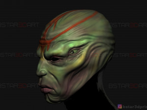 kro eternals mask - villain deviants helmet - marvel comics 3d print model Modèles 3D en vedette