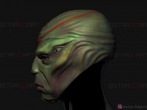 kro eternals mask - villain deviants helmet - marvel comics 3d print model Modèles 3D en vedette