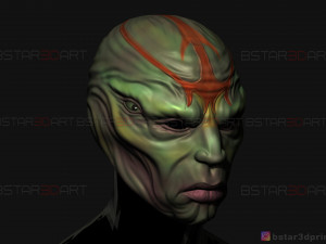 kro eternals mask - villain deviants helmet - marvel comics 3d print model Modèles 3D en vedette