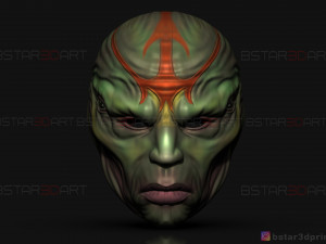 kro eternals mask - villain deviants helmet - marvel comics 3d print model Modèles 3D en vedette