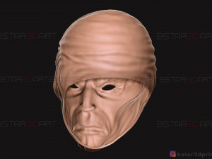 kro eternals mask - villain deviants helmet - marvel comics 3d print model Modèles 3D en vedette
