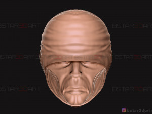 kro eternals mask - villain deviants helmet - marvel comics 3d print model Modèles 3D en vedette