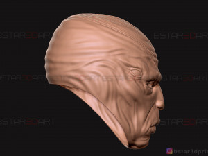 kro eternals mask - villain deviants helmet - marvel comics 3d print model Modèles 3D en vedette