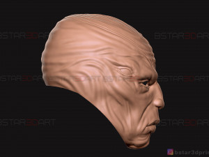 kro eternals mask - villain deviants helmet - marvel comics 3d print model Modèles 3D en vedette