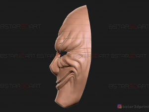 dallas mask - payday 2 mask - halloween cosplay mask 3d print model 3D Print Model