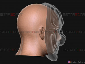 hoxton mask - payday 2 mask - halloween cosplay mask 3d print model Modelo de impresión 3D