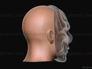 chains mask - payday 2 mask - halloween cosplay mask Modello di stampa 3D