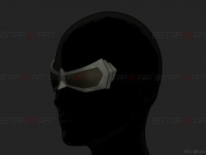 dove eyes mask - titans ss3 - dc comics 3d print model Model do druku 3D