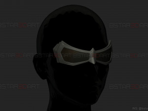 dove eyes mask - titans ss3 - dc comics 3d print model Model do druku 3D