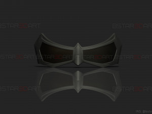 dove eyes mask - titans ss3 - dc comics 3d print model Model do druku 3D