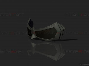 dove eyes mask - titans ss3 - dc comics 3d print model Model do druku 3D