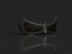 dove eyes mask - titans ss3 - dc comics 3d print model 3D Print Model