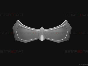 dove eyes mask - titans ss3 - dc comics 3d print model Model do druku 3D