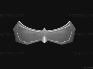 dove eyes mask - titans ss3 - dc comics 3d print model 3D Print Model