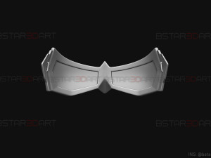 dove eyes mask - titans ss3 - dc comics 3d print model Model do druku 3D