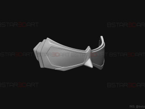 dove eyes mask - titans ss3 - dc comics 3d print model Model do druku 3D
