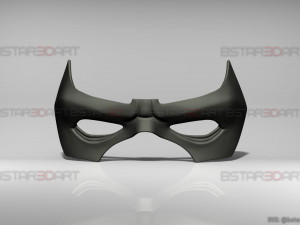 nightwing eyes mask - titans season 3 - dc comics cosplay 3d print model Modello di stampa 3D